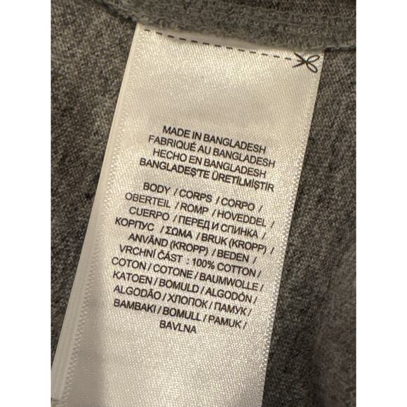 Polo Ralph Lauren Ringer T Shirt Mens Large Gray Ringer Short Sleeve Basketball - Picture 7 of 10